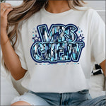 VBS Brushstroke Blues DTF Transfer