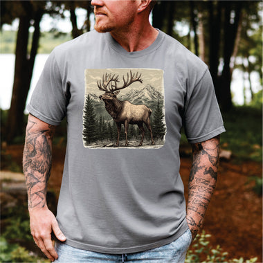 Vintage Elk Deer