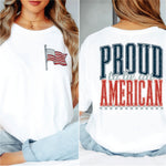Vintage Proud to be an American 2 part