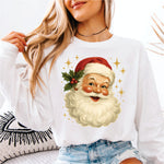 Vintage Smiling Santa