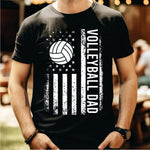 Volleyball Dad Flag