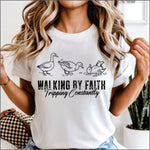 Walking by Faith Ducks black print