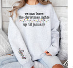 We can Leave the Lights up til January 2 part