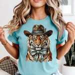 Western Glam Tiger DTF Transfer