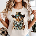 Western Glam Tiger DTF Transfer