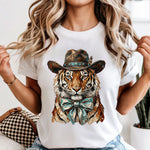 Western Glam Tiger DTF Transfer