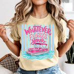 Preppy Whatever Floats Your Boat DTF Transfer