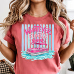 Preppy Whatever Floats Your Boat DTF Transfer