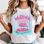 Preppy Whatever Floats Your Boat DTF Transfer