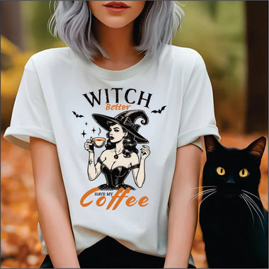 Witch Better have My Coffee DTF Transfer