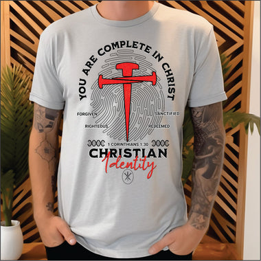 You are Complete in Christ DTF Transfer