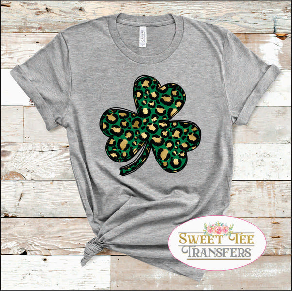 3 Leaf Clover DTF Transfer – Sweet Tee Transfers