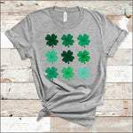 9X Clovers St. Patrick's Day DTF Transfer