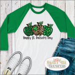 Teacher St. Patrick's Day Apples DTF Transfer