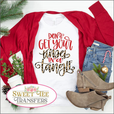 Don't Get Your Tinsel in a Tangle Digital Heat Transfer