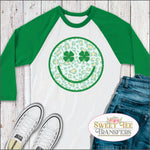 Leopard Smiling Face St. Patrick's Day DTF Transfer