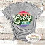 Lucky Vibes St. Patrick's Day DTF Transfer