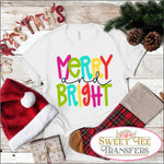 Merry & Bright Digital Heat Transfer